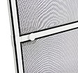 AVOSDIM - Moustiquaire porte battante Aluminium - L 215 x H 100 cm - Blanc - vignette