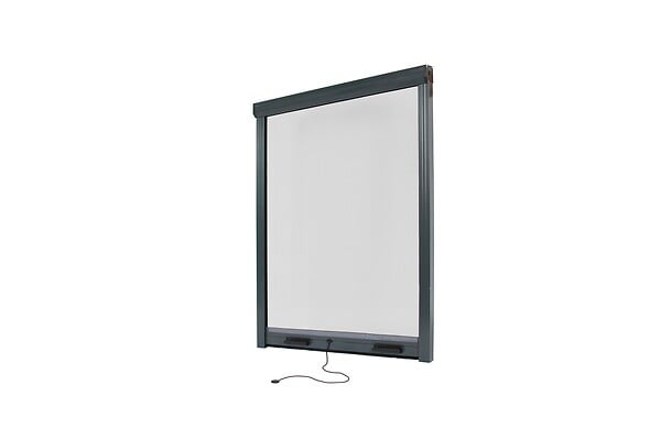 AVOSDIM - Store moustiquaire Recoupable Alu - L 100 x H 160 cm - Gris - Unitaire - large
