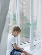 AVOSDIM - Store moustiquaire Recoupable Alu - L 100 x H160 cm - Blanc - Unitaire - vignette