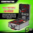 CONSTRUCTOR - Trolley multi outils 820pcs avec poignée téléscopique - vignette