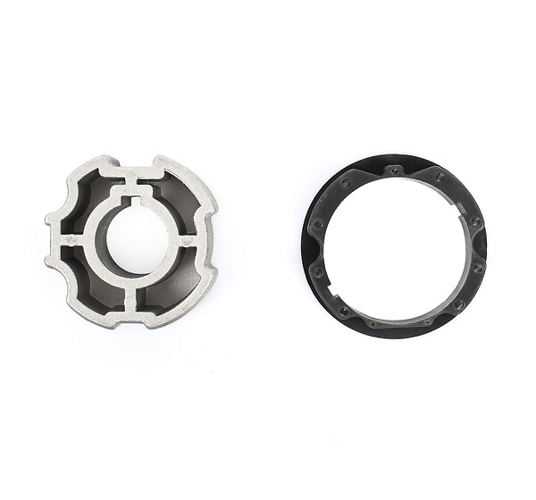 AVOSDIM - Moteur Volet Filaire ø55 80Nm + adaptations axe ZF80 - large
