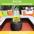 ACTO - Bougie citronnelle grand modele 65h - vignette