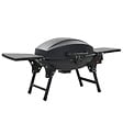 VIDAXL - vidaXL Barbecue à gaz portatif avec zone de cuisson Noir - vignette