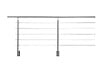 KORDO - Pack Garde-corps pose Applique 2,4m INOCA - vignette