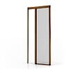 AVOSDIM - Store Moustiquaire Recoupable ALU pour Porte Chêne doré - L 140 x H 230 cm - vignette
