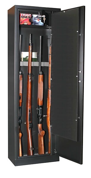 FORTIFY - Armoire 8 Fusils + Coffret Interne - Serrure À Clé - large