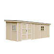 TIMBELA - Abri de Jardin Qualité Premium 14,3 m² - H231x248x648 cm - Sans plancher e  paroi latérale - Timbela M941B - vignette