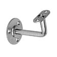 Support de rampe coude réglable diamètre 12mm hauteur 55 à 75mm - vignette