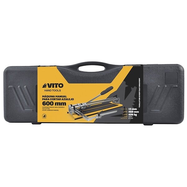 VITO - Coupe carrelage Manuel 3,5 à 60 cm Hauteur 20mm Coupe 45° VITO - large
