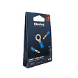 TIBELEC - 10 cosses 2.5mm2 rondes 6.5mm bl - vignette