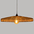 ATMOSPHERA - Luminaire Suspension en métal et jute Beige 58 cm - vignette