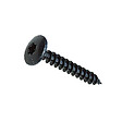 COTEKA - 6 vis penture torx acier zingué noir 7X50mm - vignette