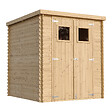 TIMBELA - Abri de jardin en bois - H200 x l204 x L204 cm / 3,53 m2 - M309 - vignette