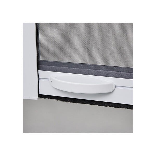 VOLET-MOUSTIQUAIRE - MOUSTIQUAIRE EN ALU ENROULABLE H.145 X L.130 cm POUR FENETRE, coloris BLANC - large