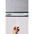 VOLET-MOUSTIQUAIRE - MOUSTIQUAIRE ENROULABLE EN ALU H.145 X L.100 CM POUR FENETRE - TOP PRIX - poignées Design - vignette