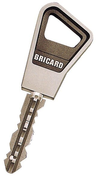 BRICARD - Mécanisme 3 points vertical fouillot sans bille blanc gauche - BRICARD - 1101002 - large