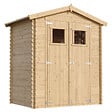 TIMBELA - Abri de jardin en bois I196xL136xH218 cm/ 1.98 m2 - M367 - vignette