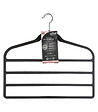 5 FIVE SIMPLY SMART - Lot de 2 Cintres 4 pantalons avec revêtement anti glisse en feutrine - vignette