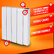 WARM TECH - Radiateur inertie céramique 1000 W - vignette