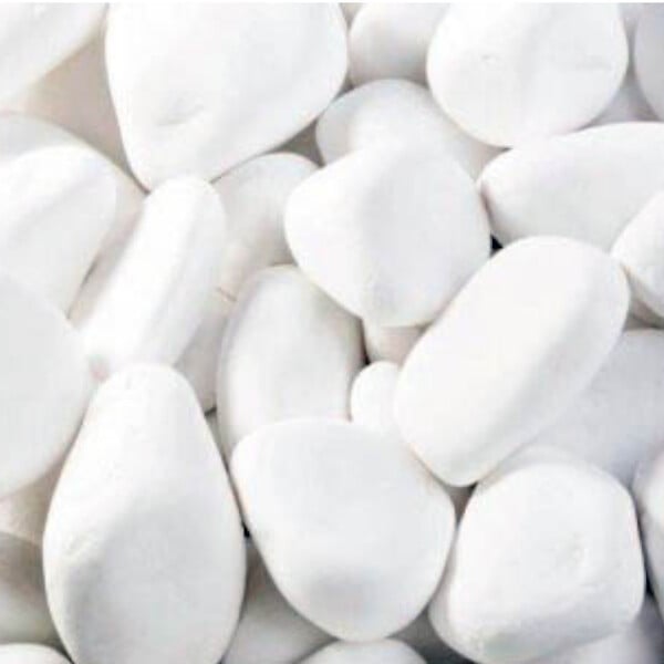 RACINE - Paillage minéral Gravier marbre blanc 8-12mm, Big bag 500 kg - F-PAI065 - large