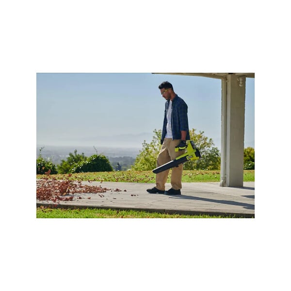 RYOBI - Souffleur Turbo Jet 18V RYOBI - Soufflerie 160 km/h - Batterie 4,0Ah - Chargeur - RY18BLB-140 - large