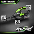 CONSTRUCTOR - Souffleur sur batterie 20 V Max (sans batterie) - vignette