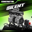 CONSTRUCTOR - Compresseur 750W - 50L silencieux - 8 bars - vignette