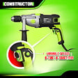 CONSTRUCTOR - Perceuse à percussion 1050W mandrin auto. 13mm - vignette