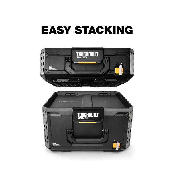 TOUGHBUILT INDUSTRIES - Boite à outils Compacte StackTech TOUGHBUILT TB-B1-B-60C-BEA - large