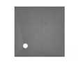 WEDI - Receveur à carreler FUNDO PRIMO écoulement excentré - Receveur carré à écoulement excentré 1500 x 1500 x 40 mm - vignette