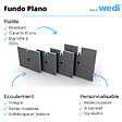 WEDI - Receveur à carreler 140 x 90 cm Fundo Plano, bonde intégrée + kit d'étanchéité - vignette