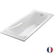 JACOB DELAFON - Baignoire droite Corvette confort Acrylique renforcé 170 x 70 - vignette