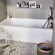 JACOB DELAFON - Tablier frontal baignoire rectangulaire + pare bain Installation en niche, blanc mat - vignette