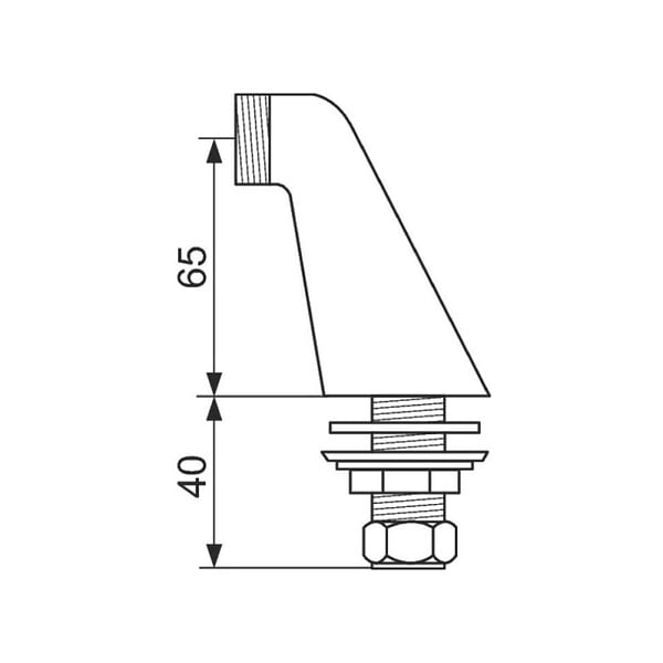 GROHE - Mitigeur baignoire thermostatique Grohtherm 800 Cosmopolitan 1/2 + Colonnettes Luxe chromé - large