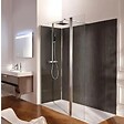 JACOB DELAFON - Receveur de douche antidérapant 160 x 90 Flight Neus acrylique rectangle blanc + bonde + capot - vignette