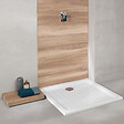 VILLEROY ET BOCH - Receveur O.NOVO extra plat - rectangulaire - Dimensions : 100 X 80 cm - Couleur : BLANC - vignette