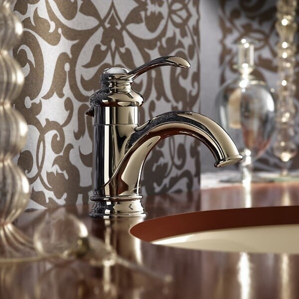 JACOB DELAFON - Lot de 2 robinets lavabo Fairfax bec bas - large