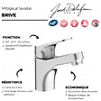 JACOB DELAFON - Mitigeur lavabo Brive chrome + nettoyant Briochin - vignette