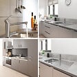 GROHE - Robinet de cuisine Get chromé + microfibre - vignette