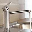 GROHE - Robinet de cuisine Get chromé + microfibre - vignette