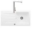 VILLEROY ET BOCH - Evier  Architectura 60 vidage auto + Robinet de cuisine Finera Acier Massif - vignette