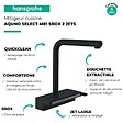 HANSGROHE - Robinet de cuisine avec douchette Aquno Select M81 250 sBox 2 jets noir mat - vignette
