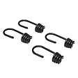 WERKAPRO - Crochets acier plastifié  lot de 4pcs   pour tendeur 8 à 9 mm - vignette