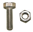 COTEKA - 15 boulons tête hexagonale inox A4 4x30mm - vignette