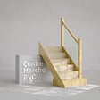 MON MARCHE DECO - Contremarche - Moka - Lot de 5 - vignette