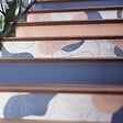 MON MARCHE DECO - Contremarche - Feuilles d'Automne Corail - Lot de 5 - vignette