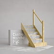 MON MARCHE DECO - Contremarche - Kub Noir et Blanc - À l'unité - vignette