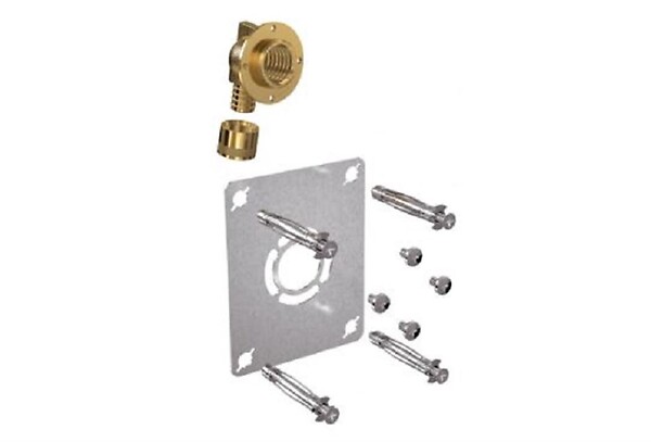WATTS - Kit de fixation robinetterie Robifix Watts - A glissement - Entraxe 150 mm - F 1/2" - large