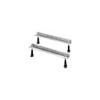 DURAVIT - Pieds pour baignoires et receveurs - Blanc - 2 pièces - Hauteur réglable de 130 mm à 210 mm - vignette