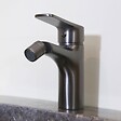 ESSEBAGNO - Full mitigeur bidet gris gun métal - vignette